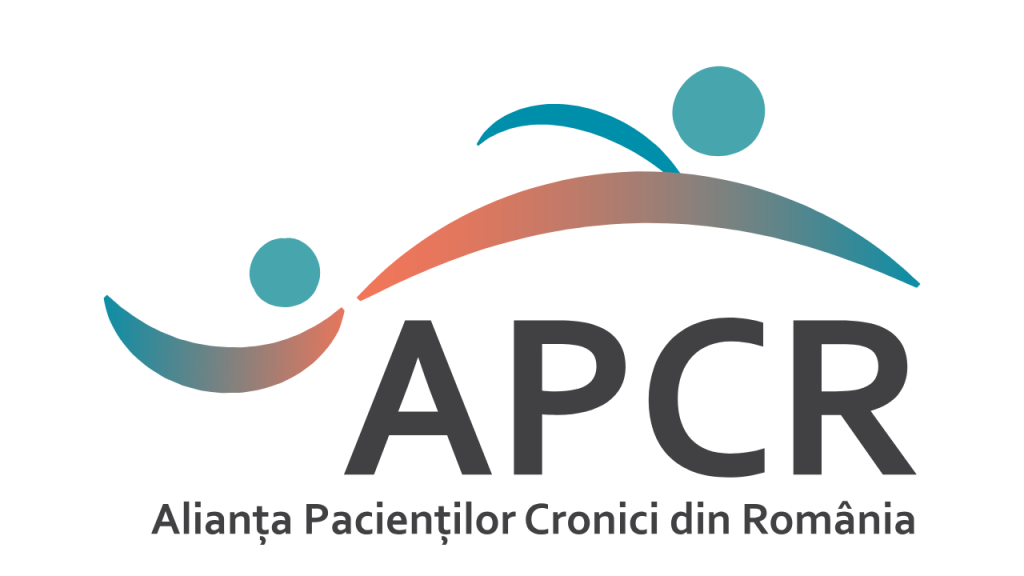 Das offizielle Logo der Romanian Chronic Patients Alliance (APCR)