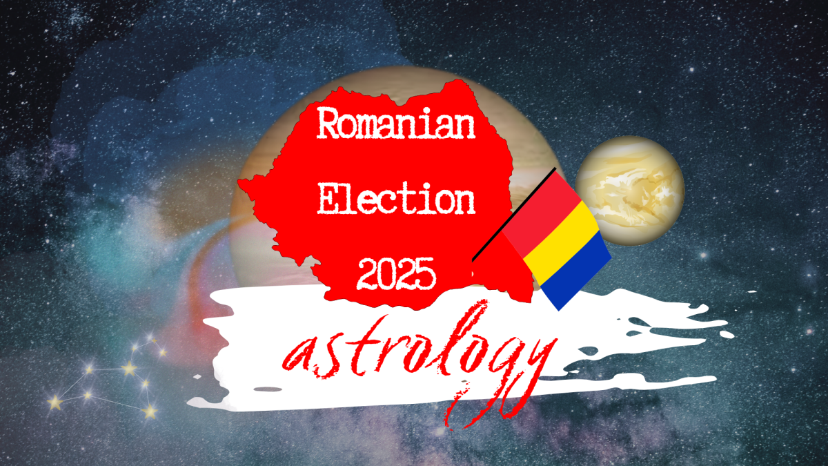 Astrology of the first round of the Romanian 2025 election.
