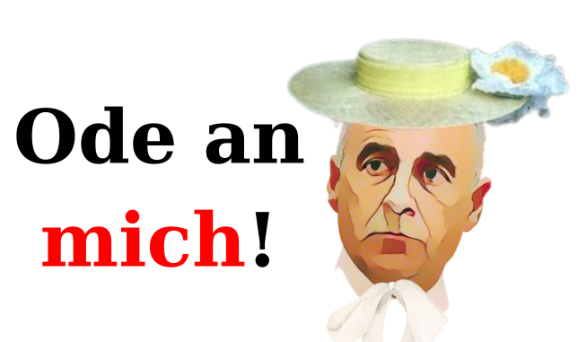 Beliebte Nachricht: Călin Georgescu rezitiert „Ode an mich“!