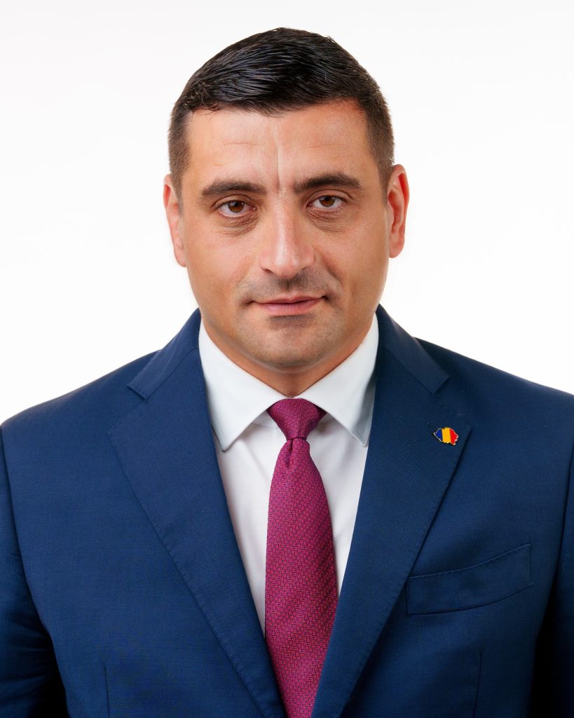 Ein Porträt von George Simion