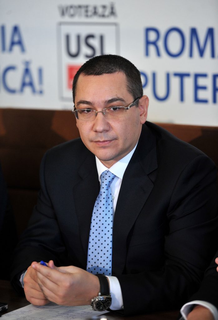 Victor Ponta auf der USL-Parteiversammlung- 13.01.2014